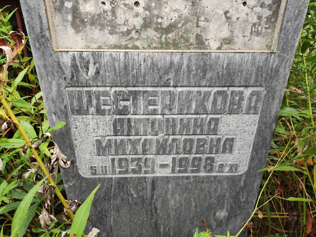 Шестерикова Антонина Михайловна