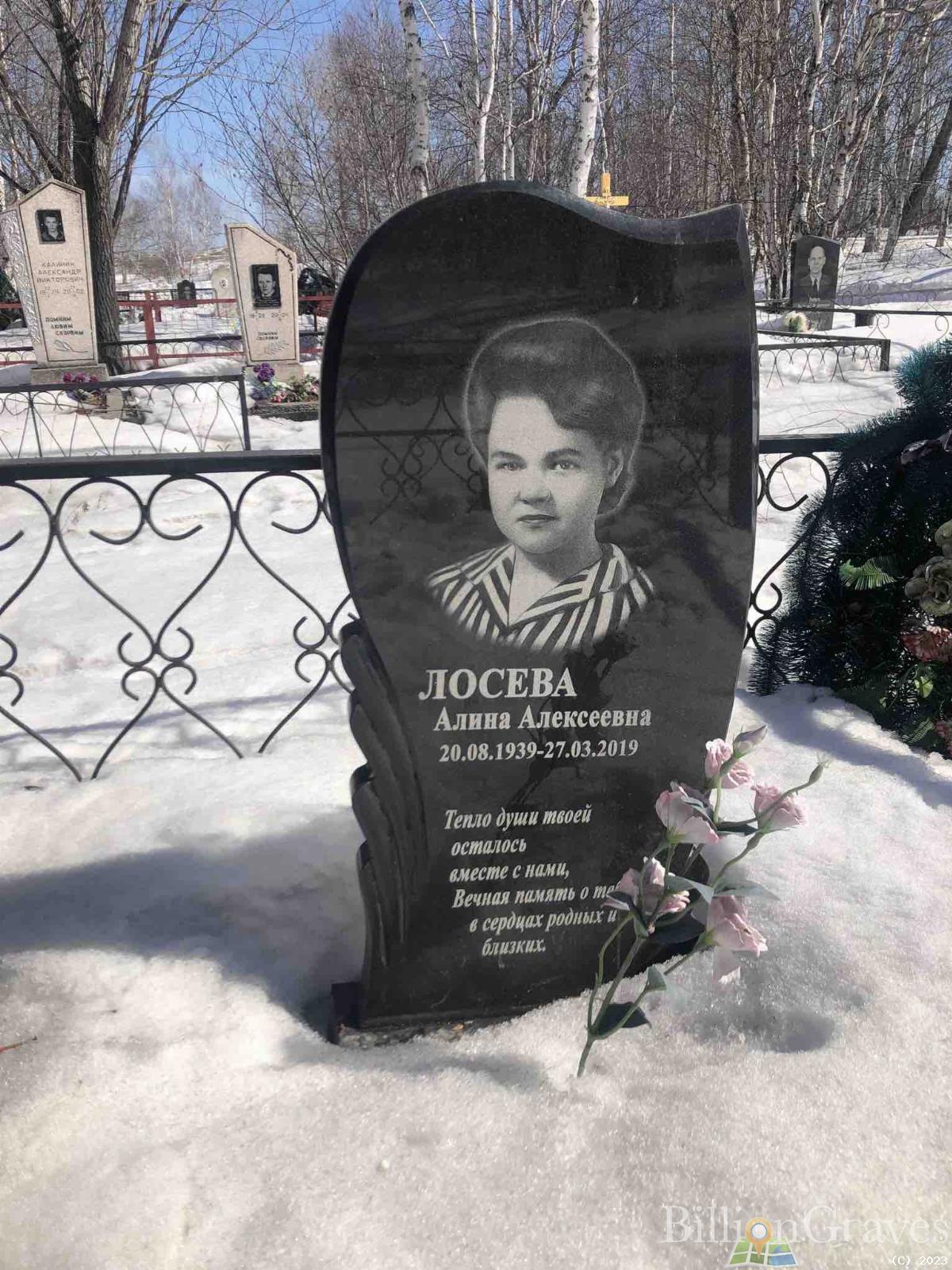 Лосева Алина Алексеевна