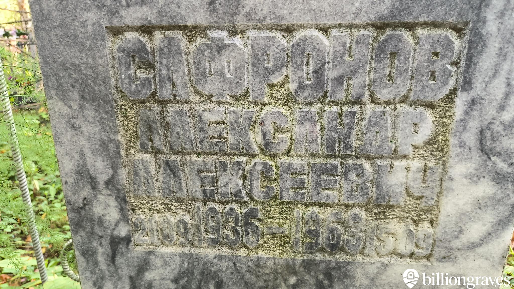 Сафронов Александр Алексеевич