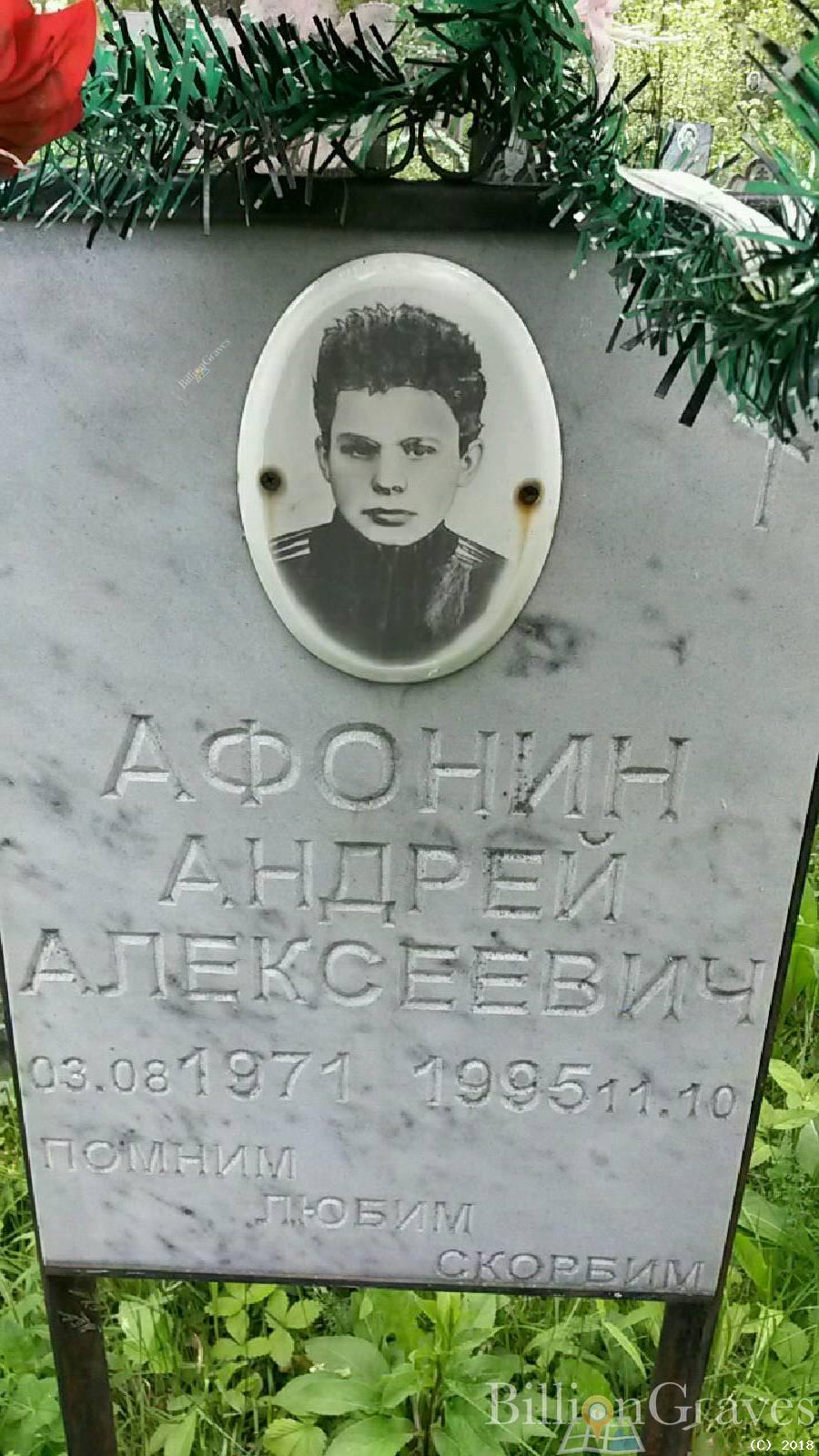 Афонин Андрей Алексеевич