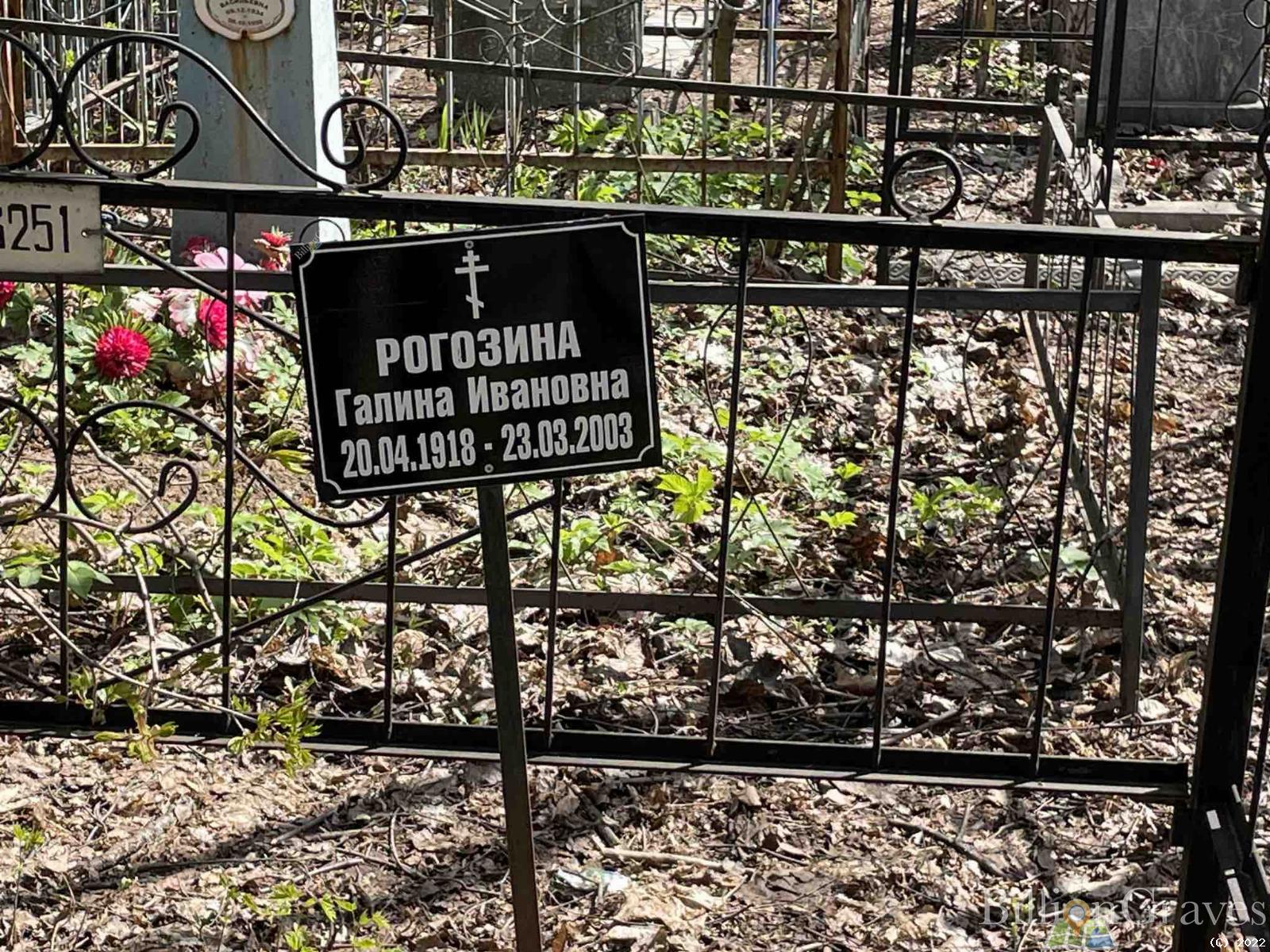 Рогозина Галина Ивановна