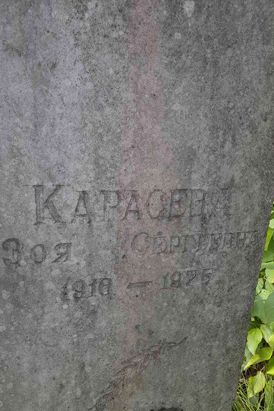 Карасева Зоя Сергеевна