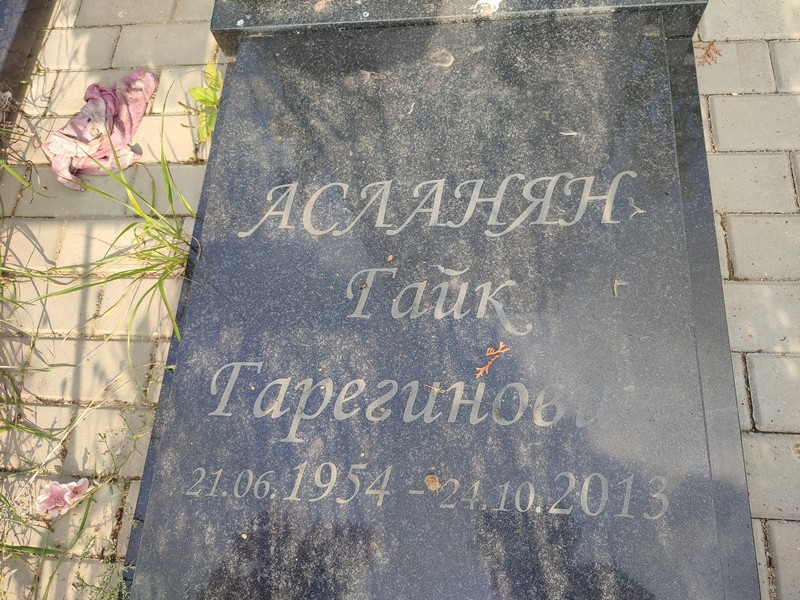 Гайк Асланян Гарегинович