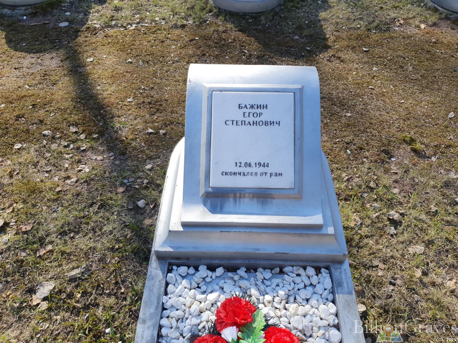Бажин Егор Степанович