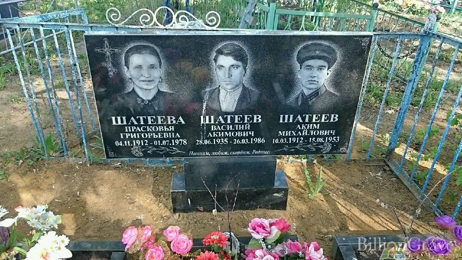 Шатеева Прасковья Григорьевна