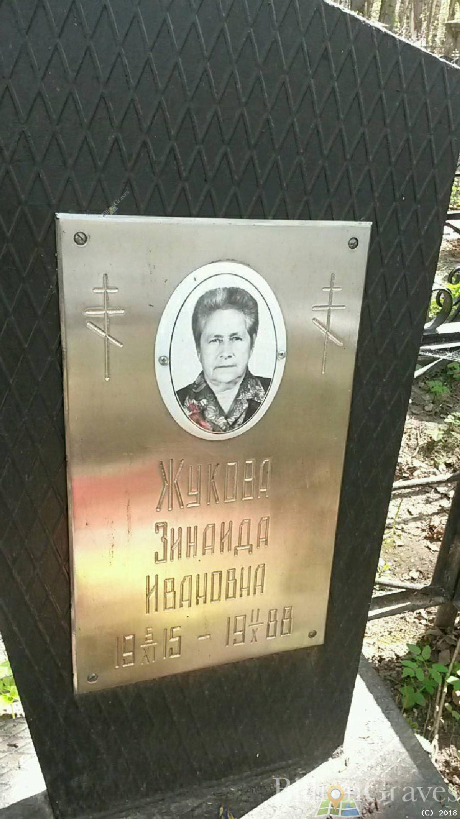 жукова зинаида ивановна