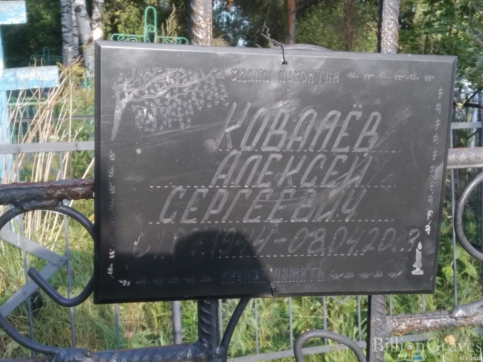 Ковалёв Алексей Сергеевич