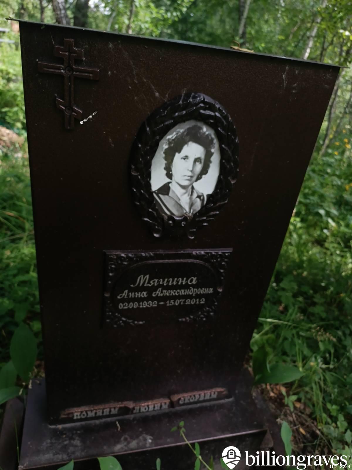 Мячина Анна Александровна
