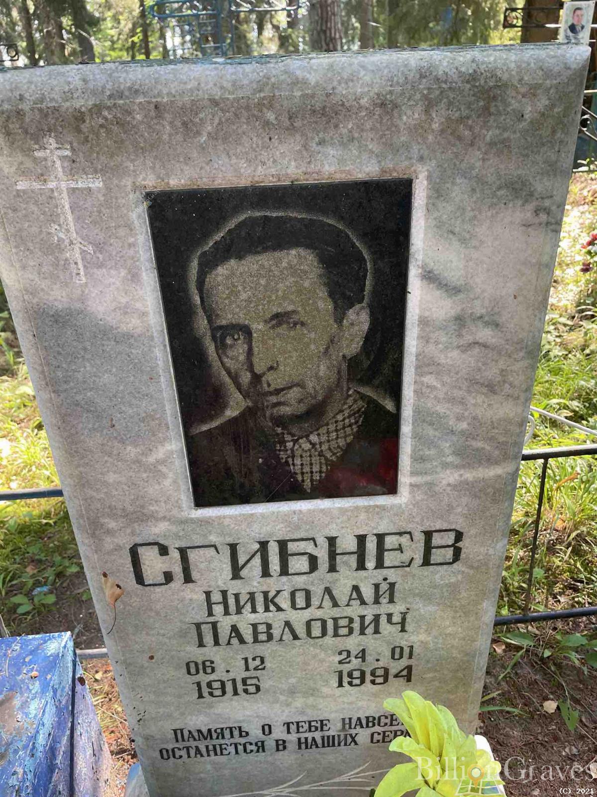 Сгибнев Николай Павлович