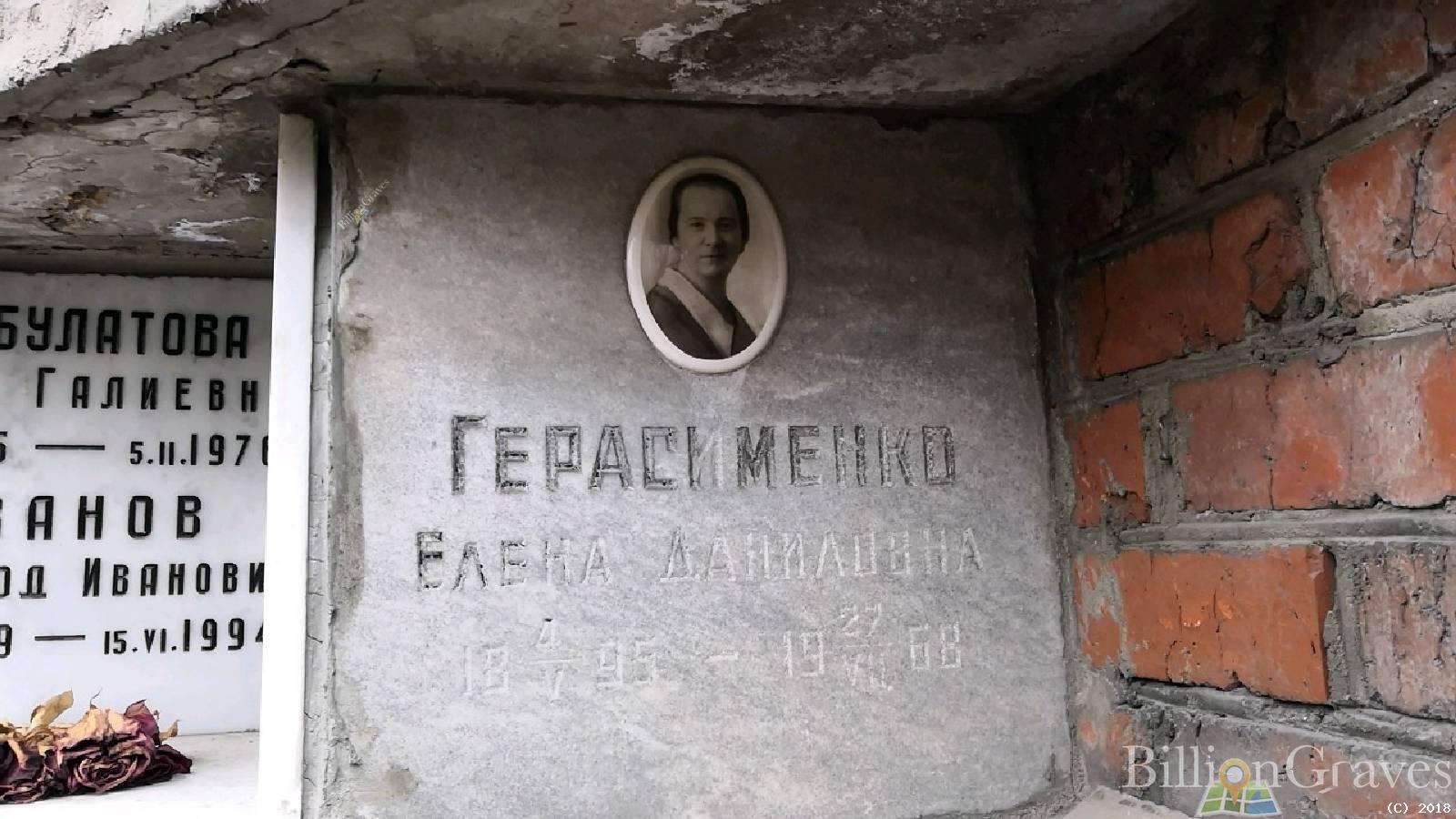 Герасименко Елена Даниловна