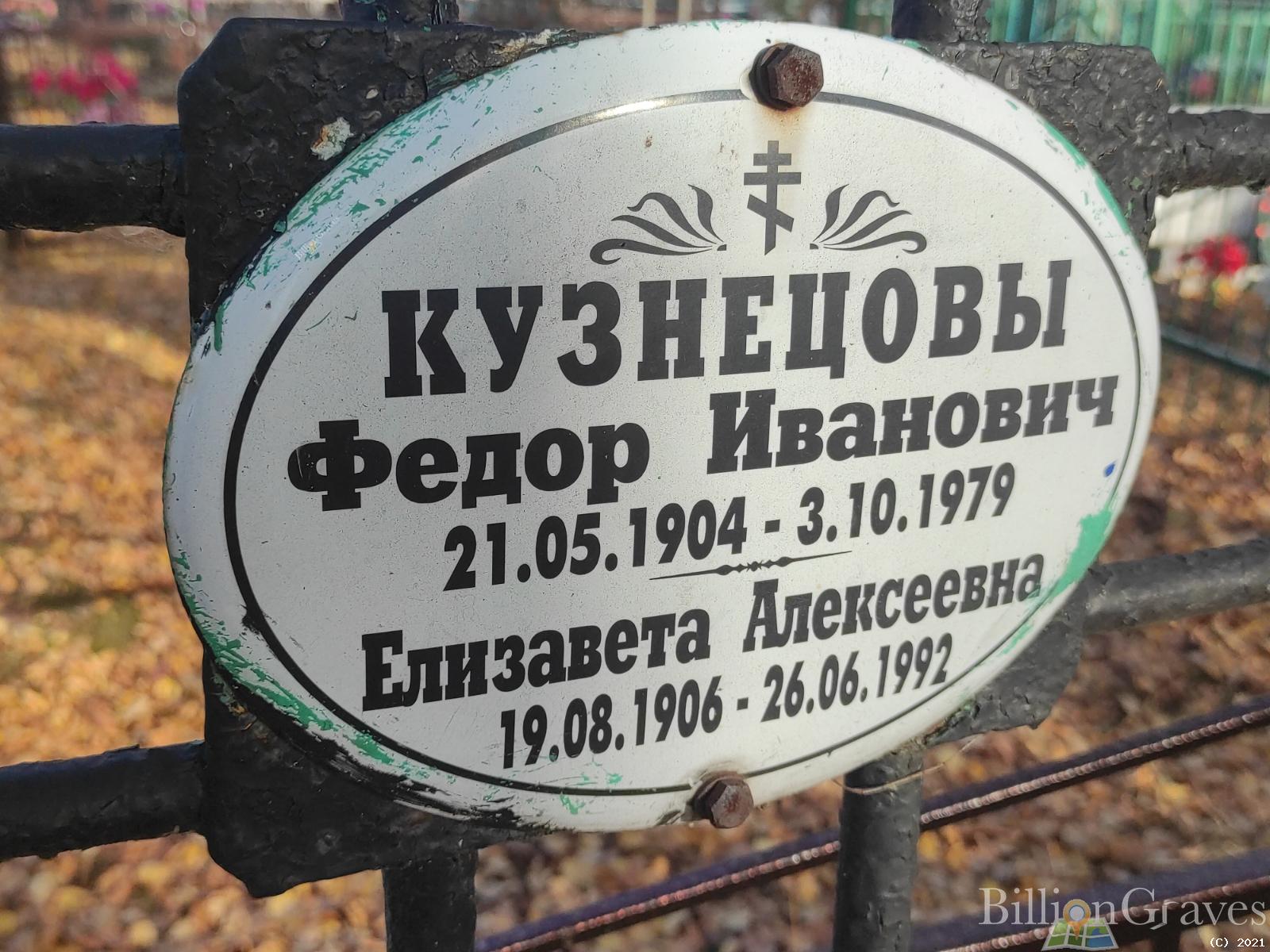 Кузнецова Елизавета Алексеевна