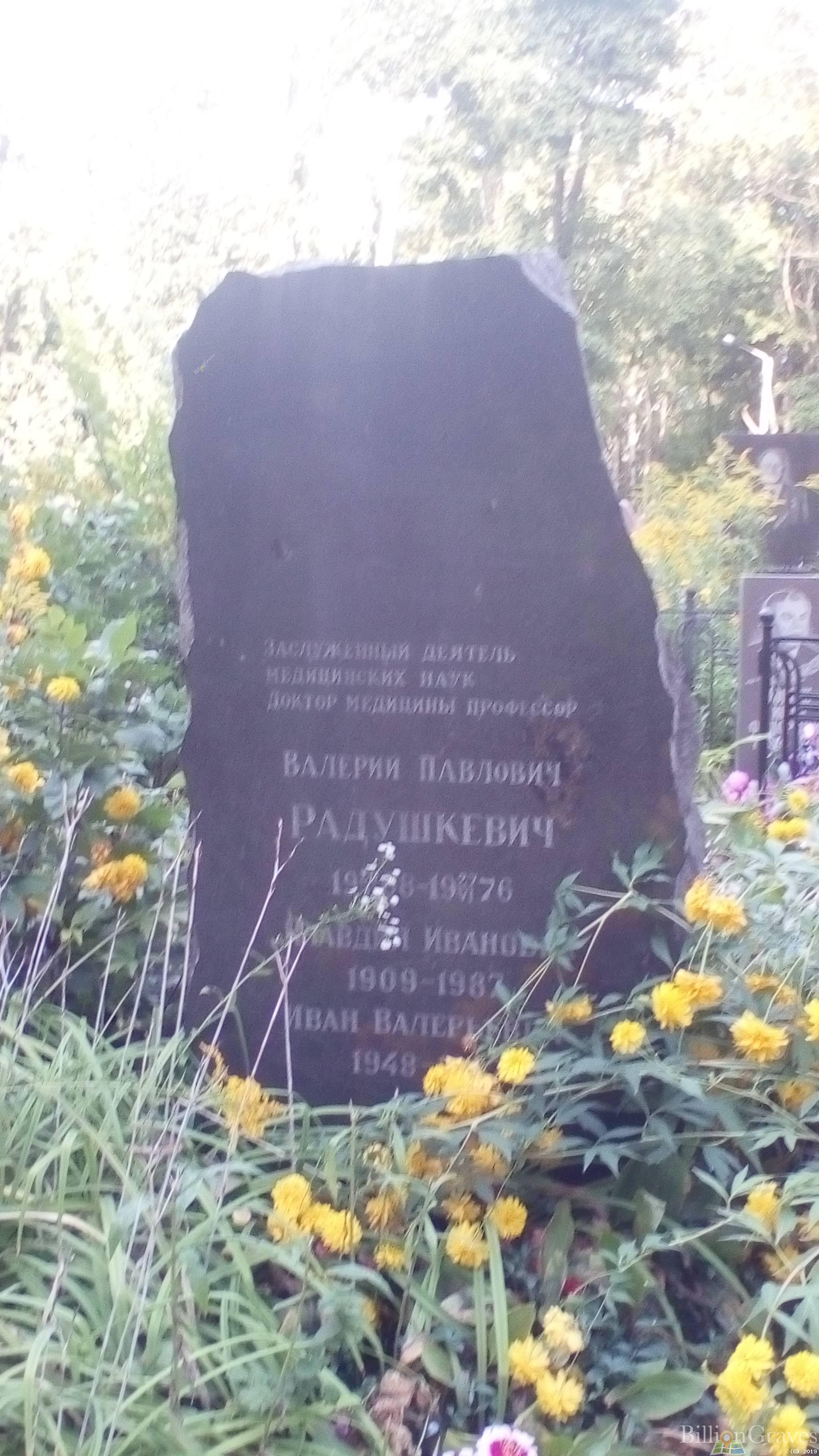 Радушкевич Валерий Павлович