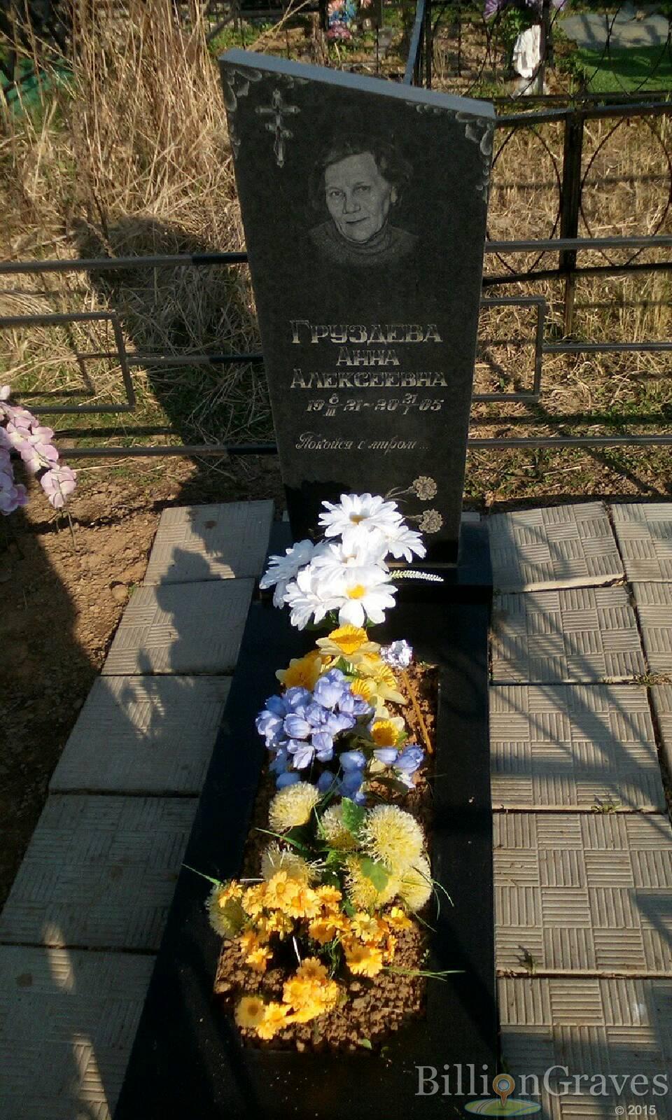 груздева анна алексеевна
