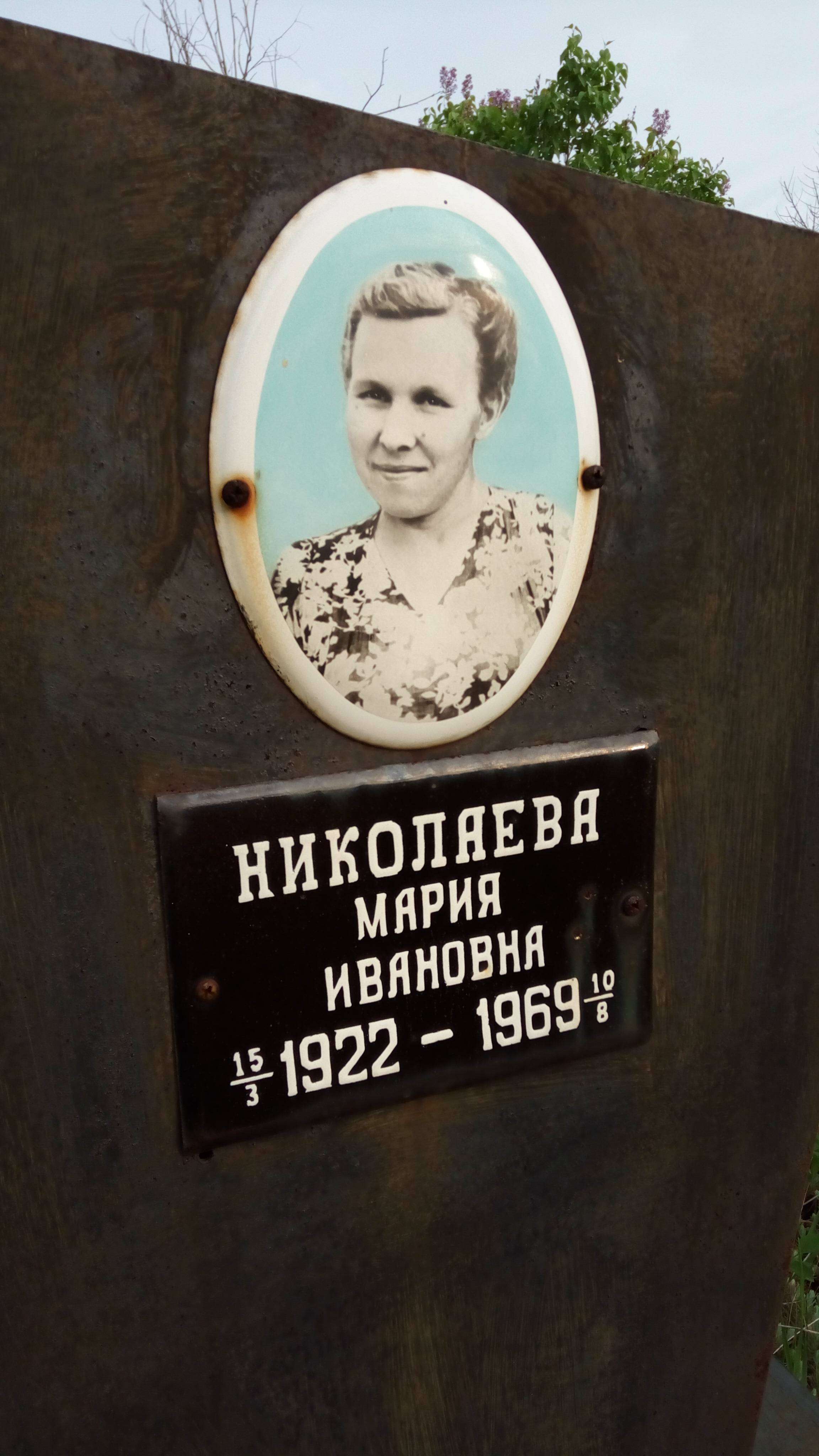 Николаева Мария Ивановна