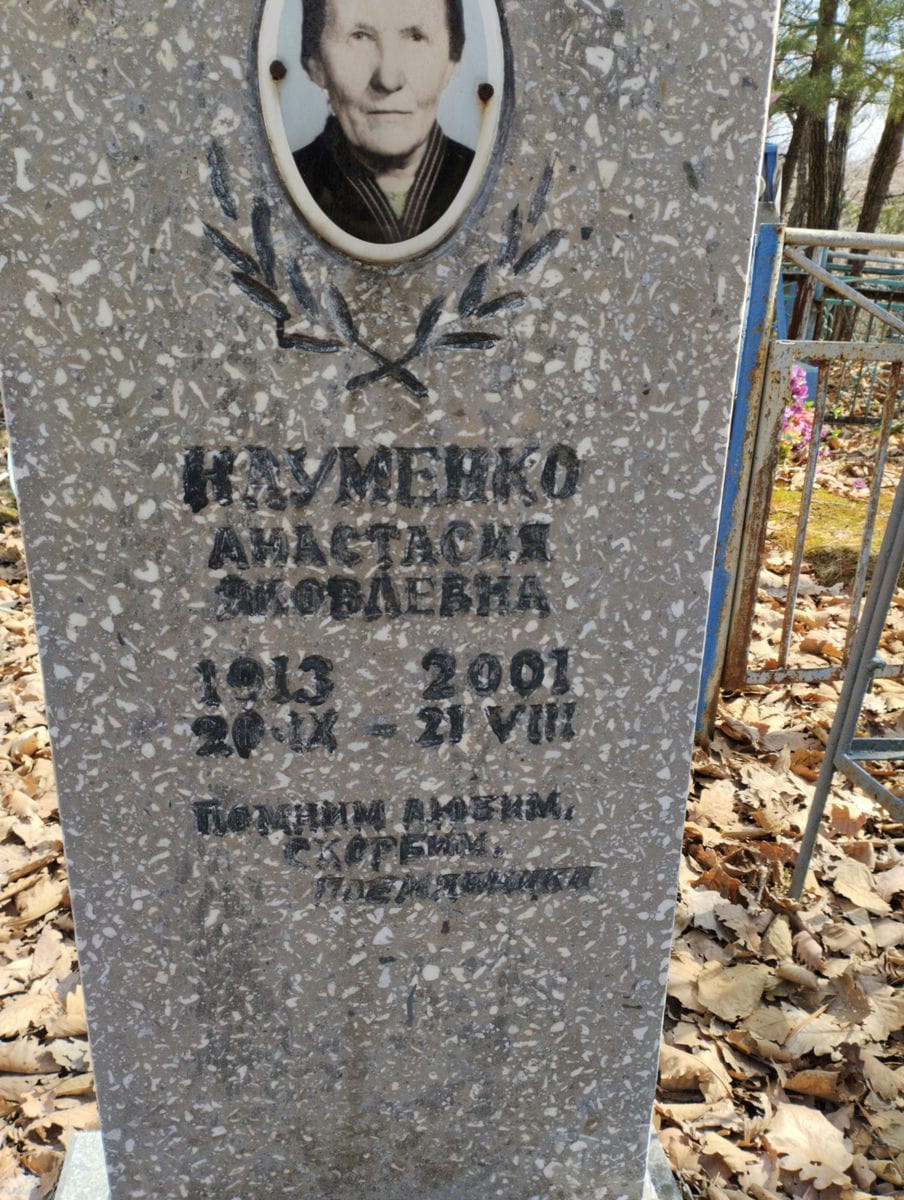 Клуменко Анастасия Яковлевна