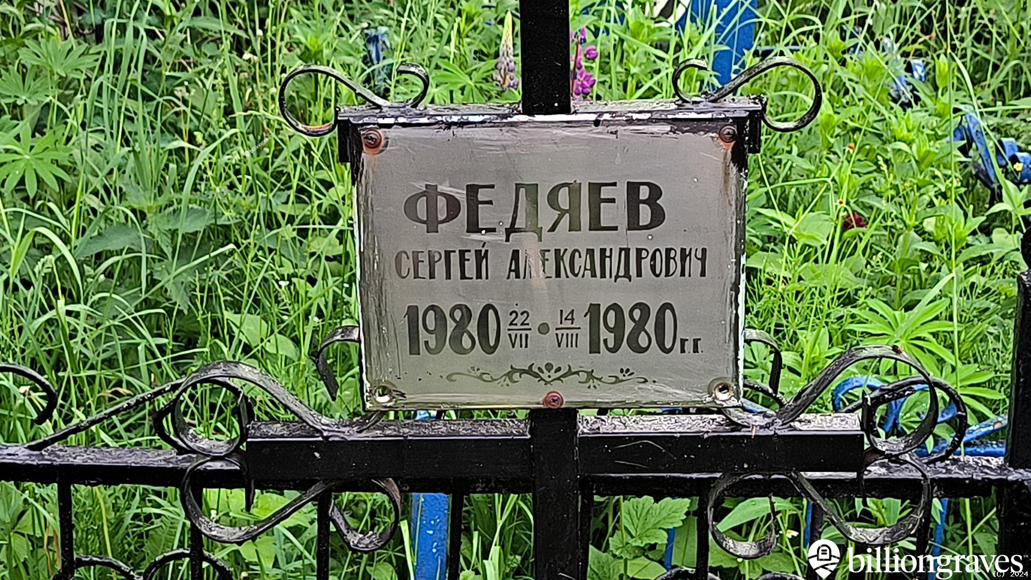 Федяев Сергей Александрович