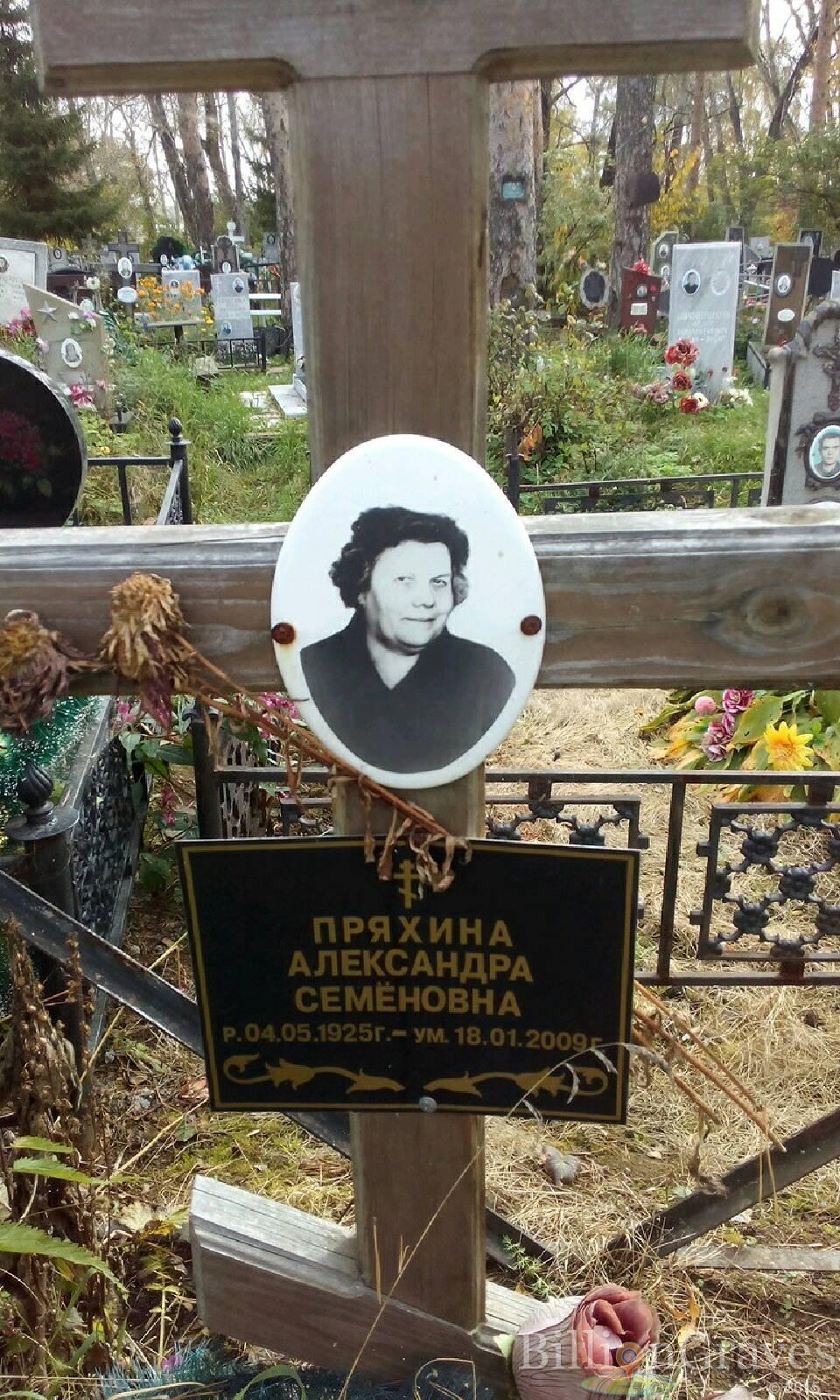 Пряхина Александра Семеновна