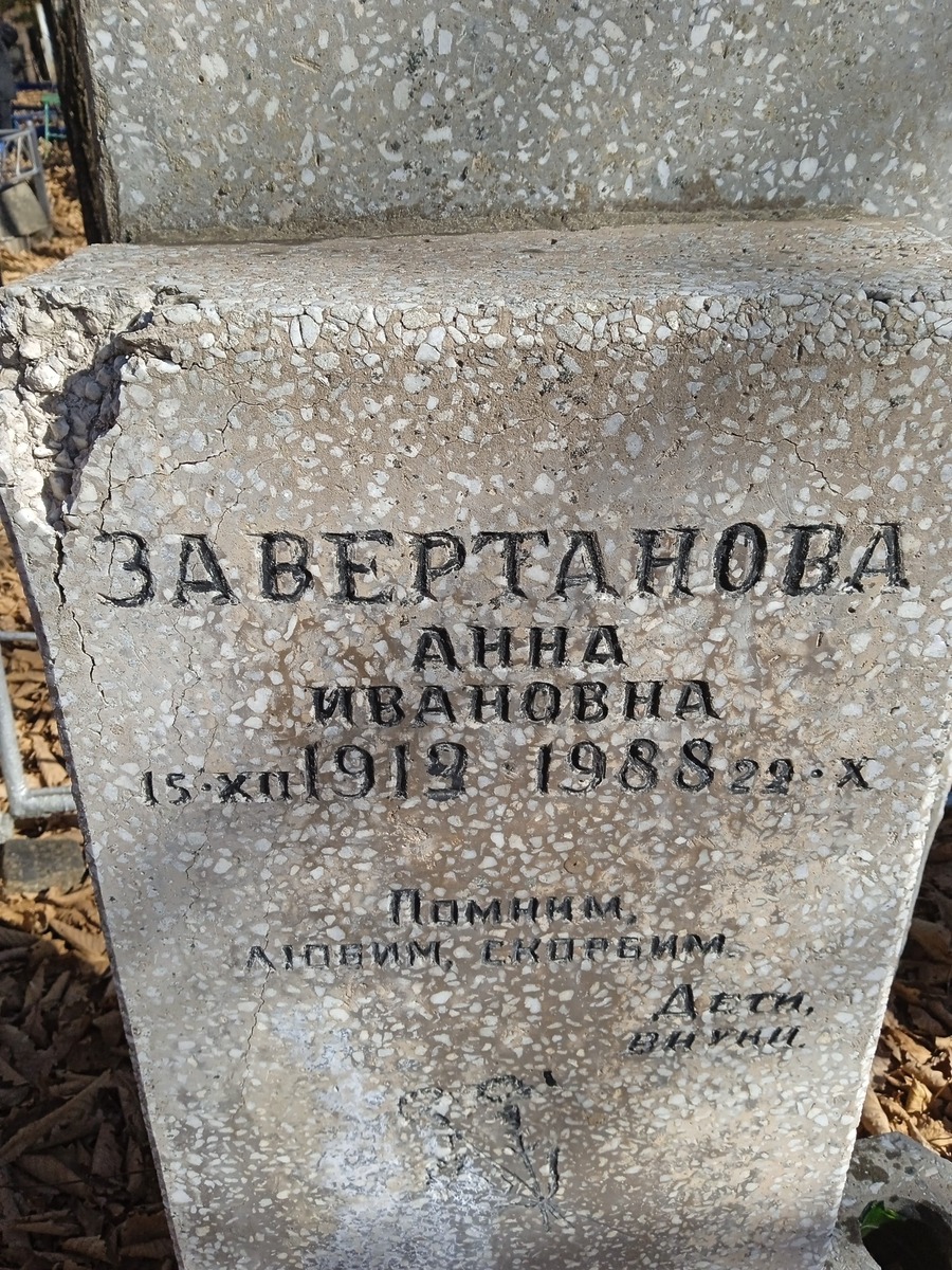 Заветанова Анна Ивановна