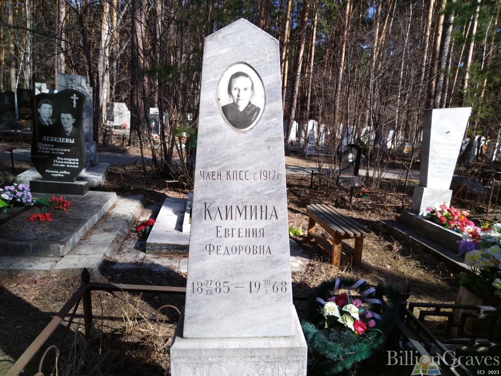 Климина Евгения Федоровна