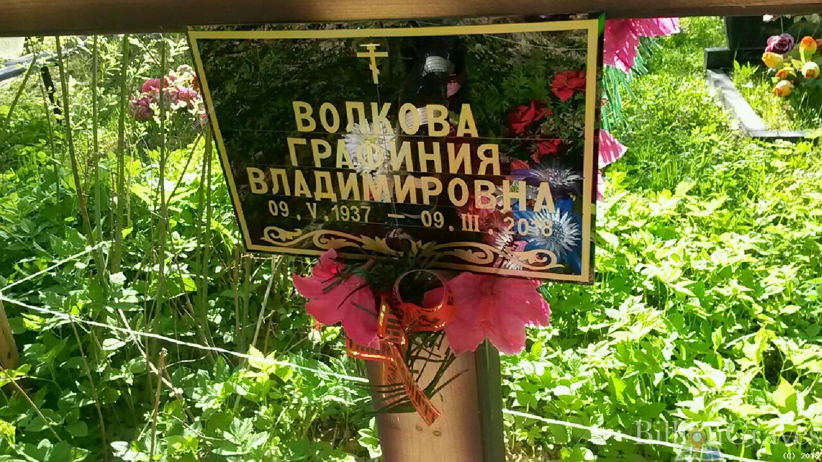 Волкова Графиния Владимировна