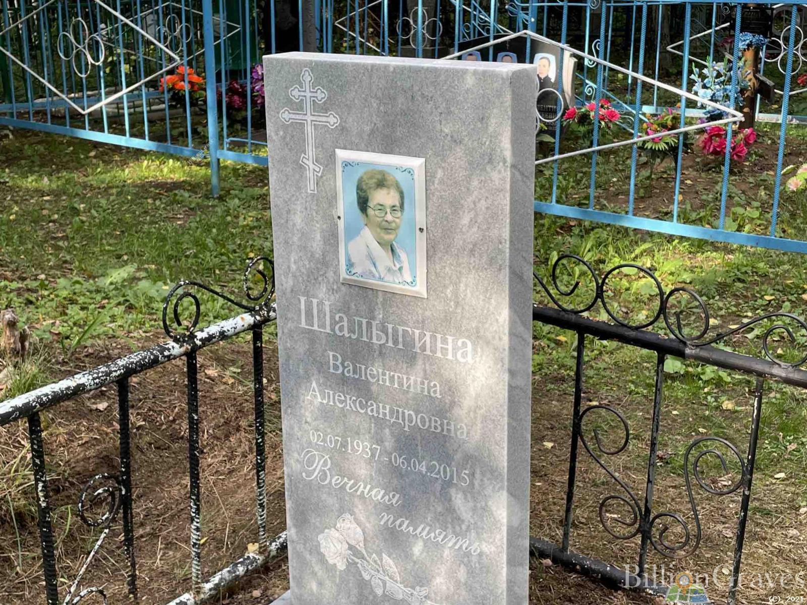 Шалыгина Валентина Александровна