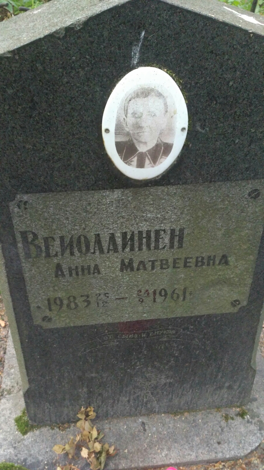 Веиолаинен Анна Матвеевна