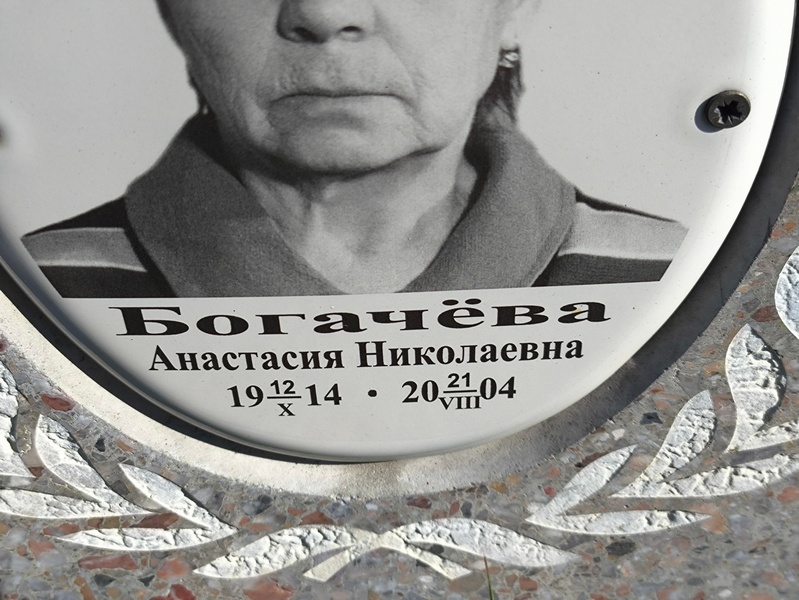 Богачева Анастасия Николаевна