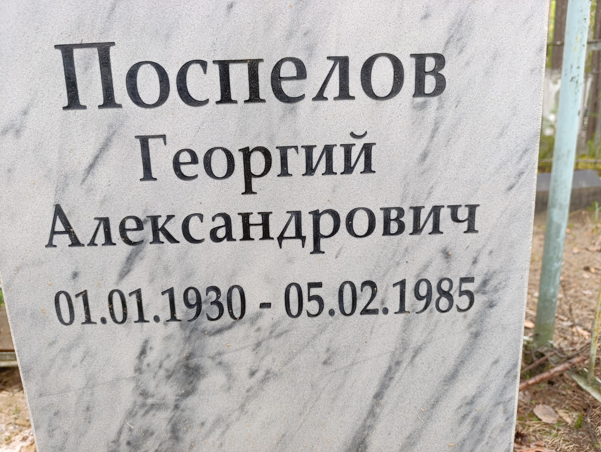 Поспелов Георгий Александрович