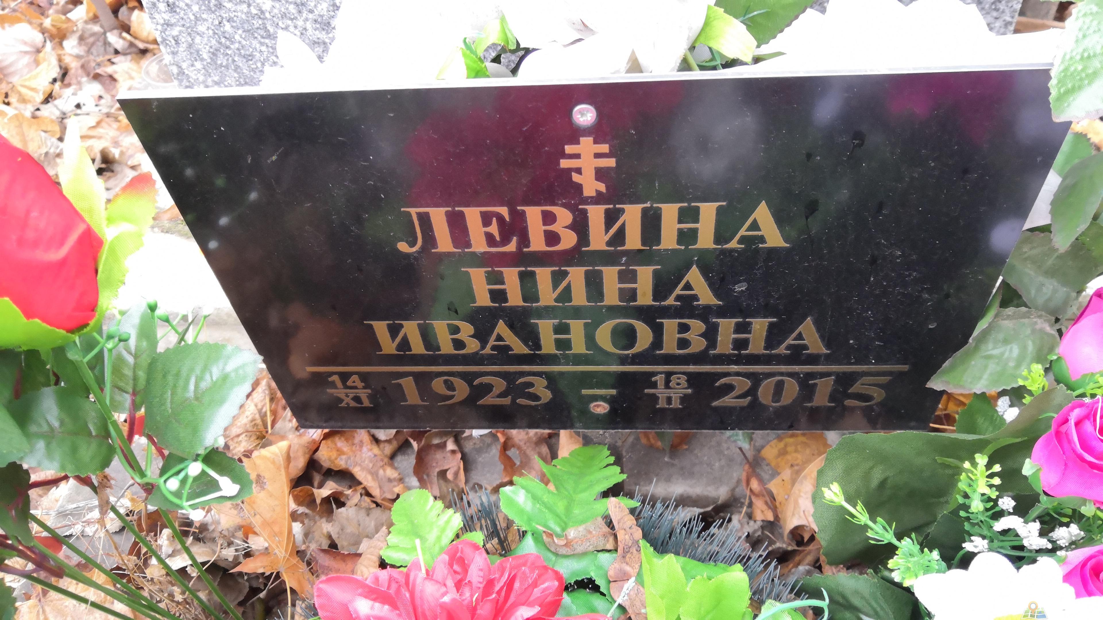 Левина Нина Ивановна