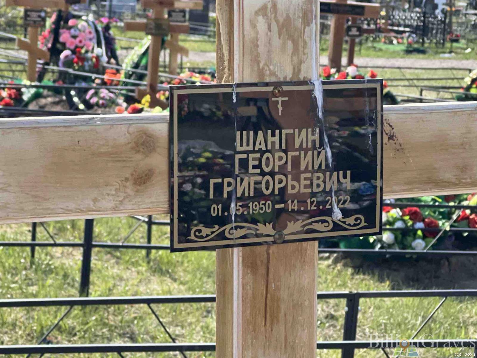Шангин Георгий Григорьевич