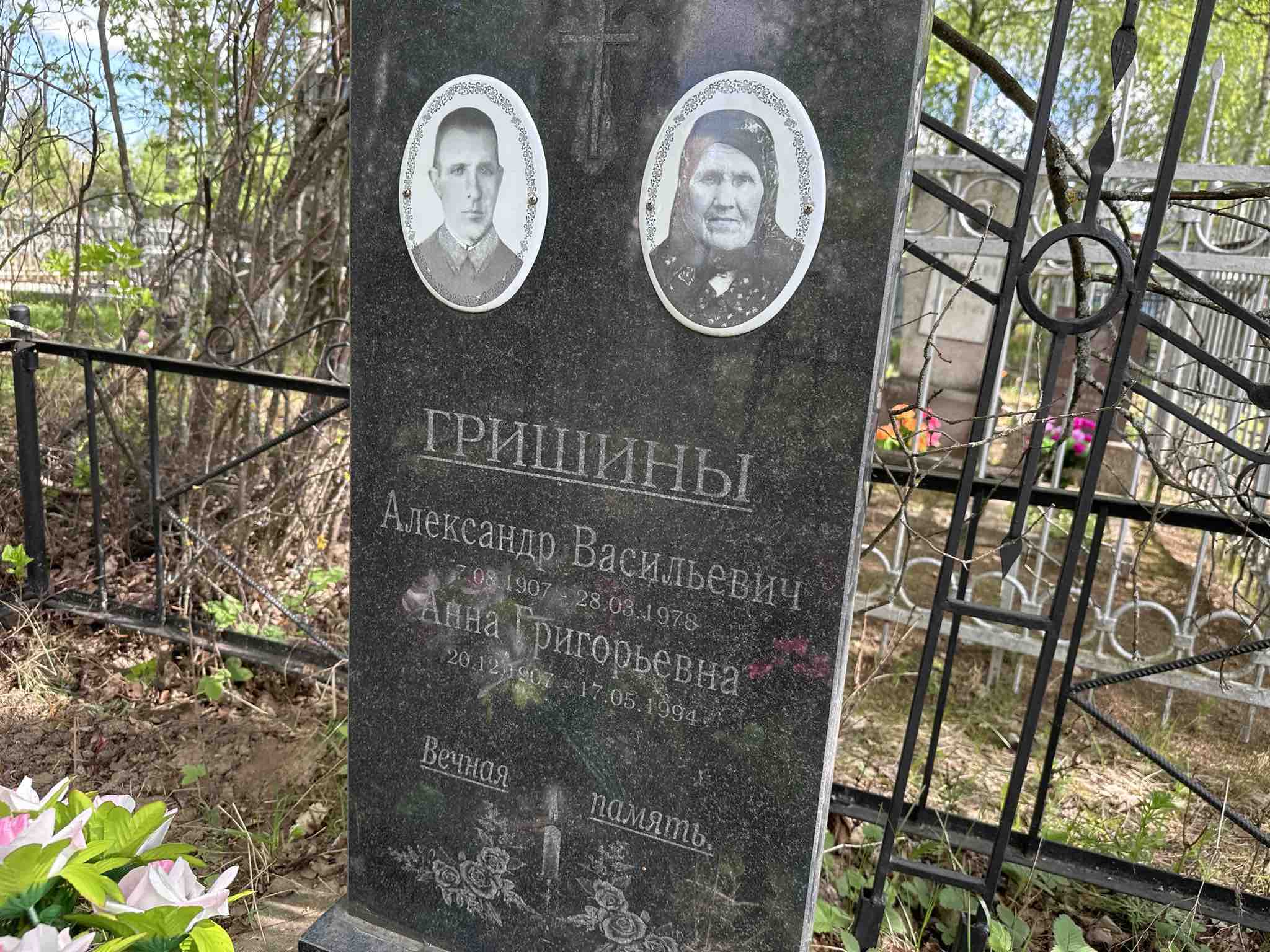 Гришина Анна Григорьевна