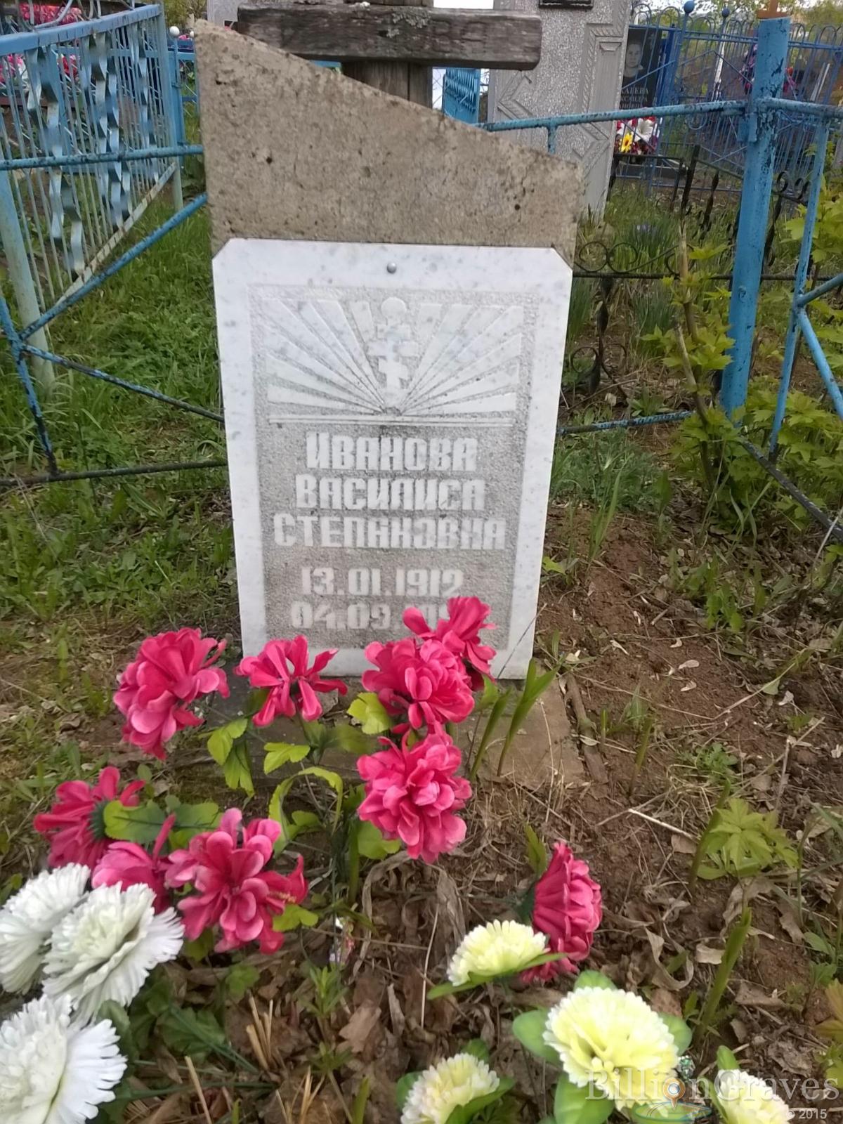 Иванова Василиса Степановна