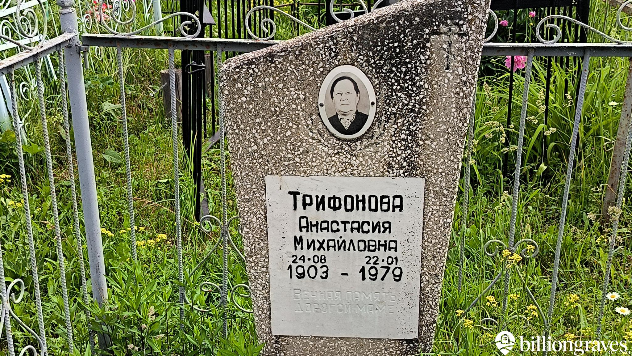 Трифонова Анастасия Михайловна