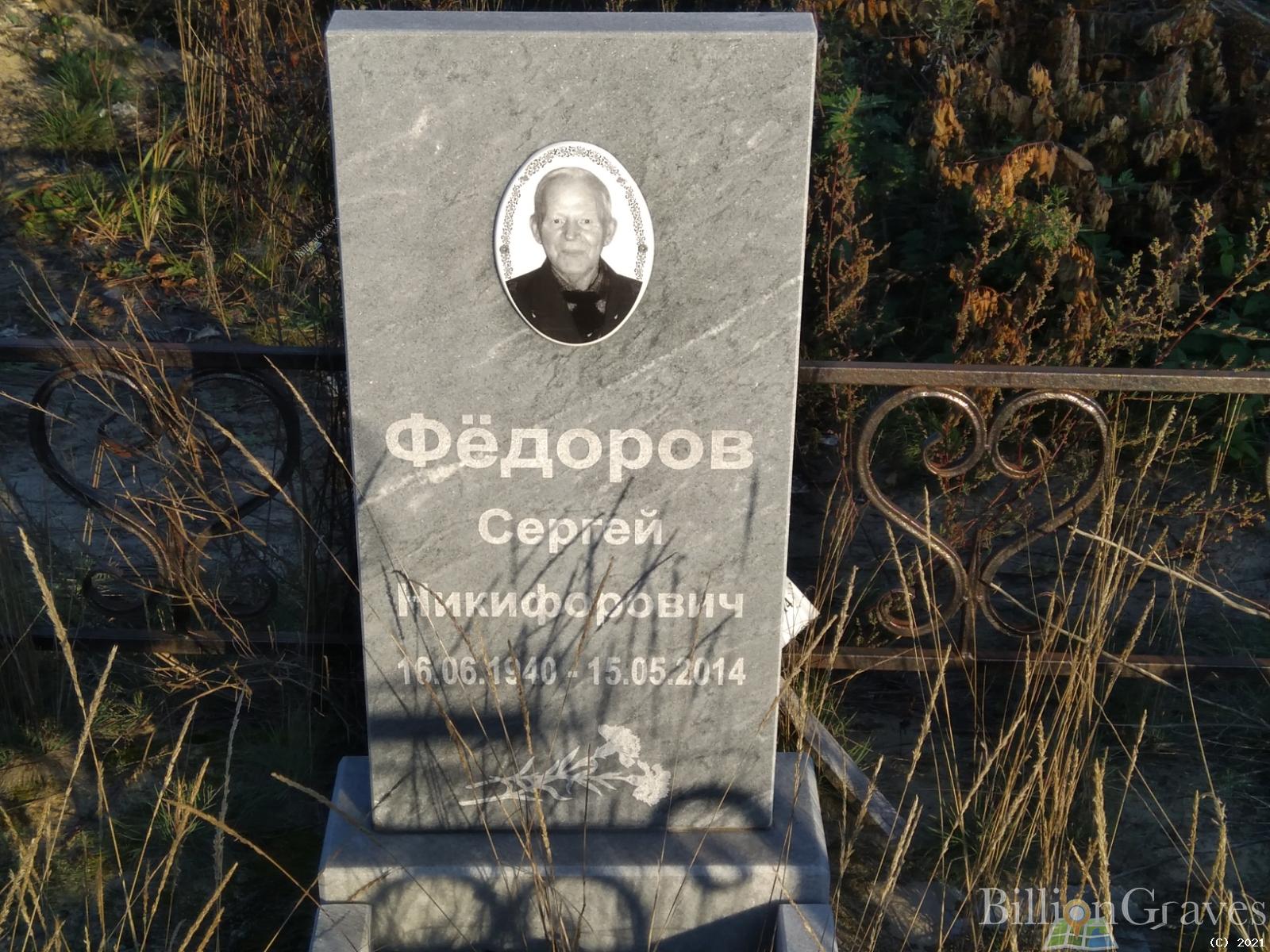 Фёдоров Сергей Никифорович