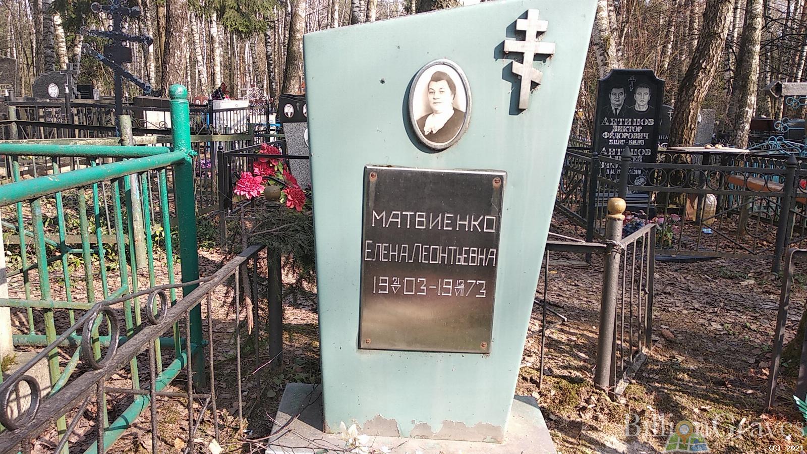 Матвиенко Елена Леонтьевна