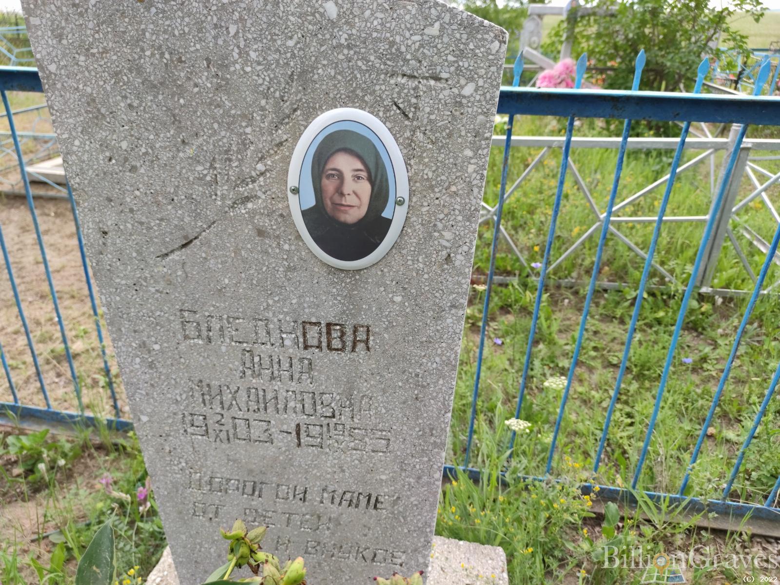 Бледнова Анна Михайловна
