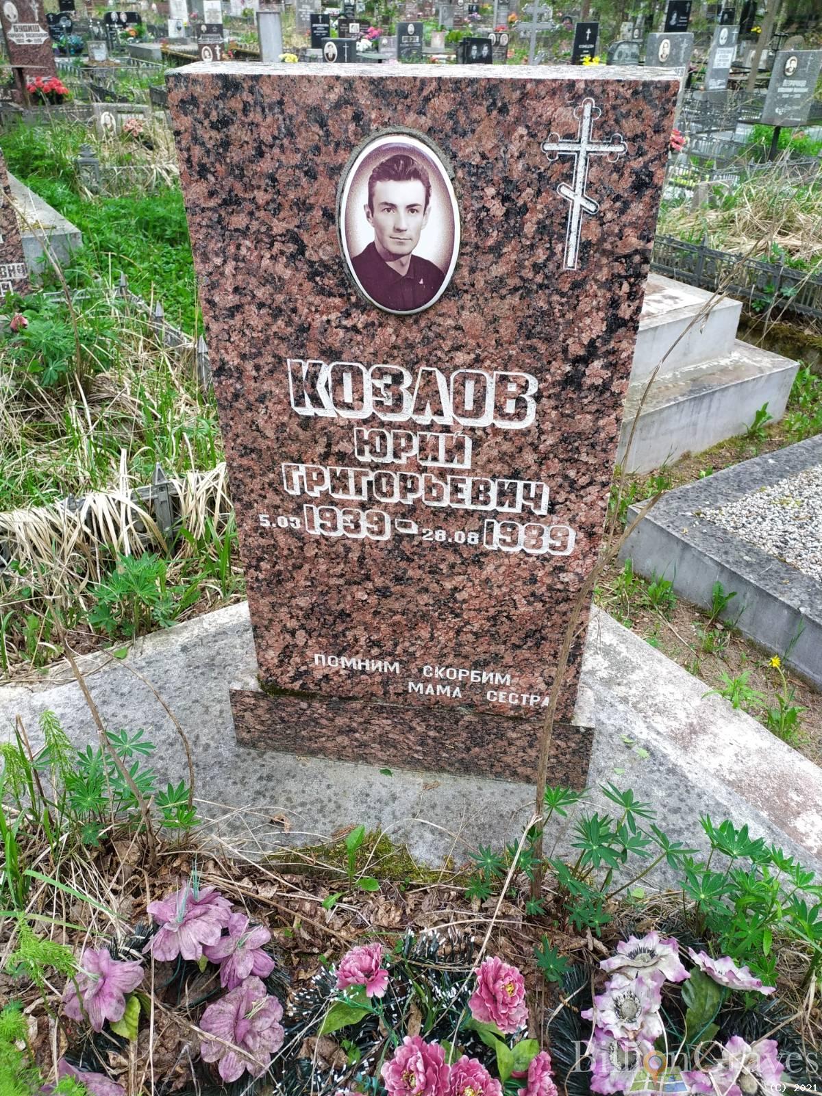 Козлов Юрий Григорьевич