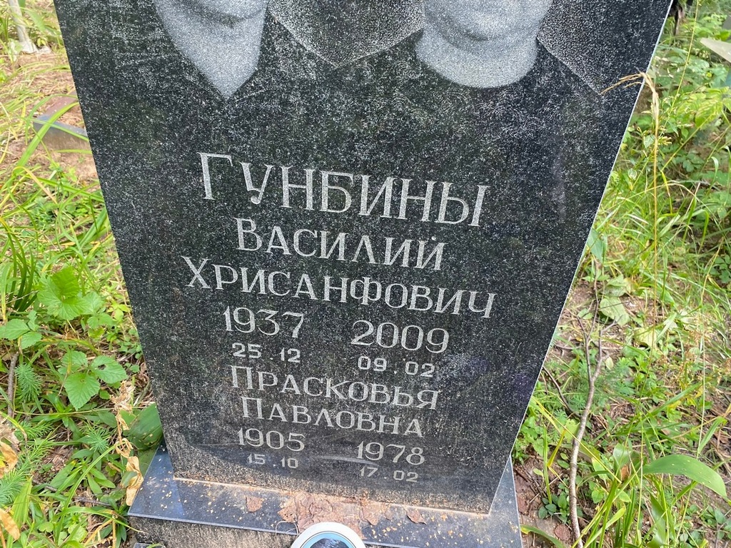 Гунбин Василий Хрисанфович