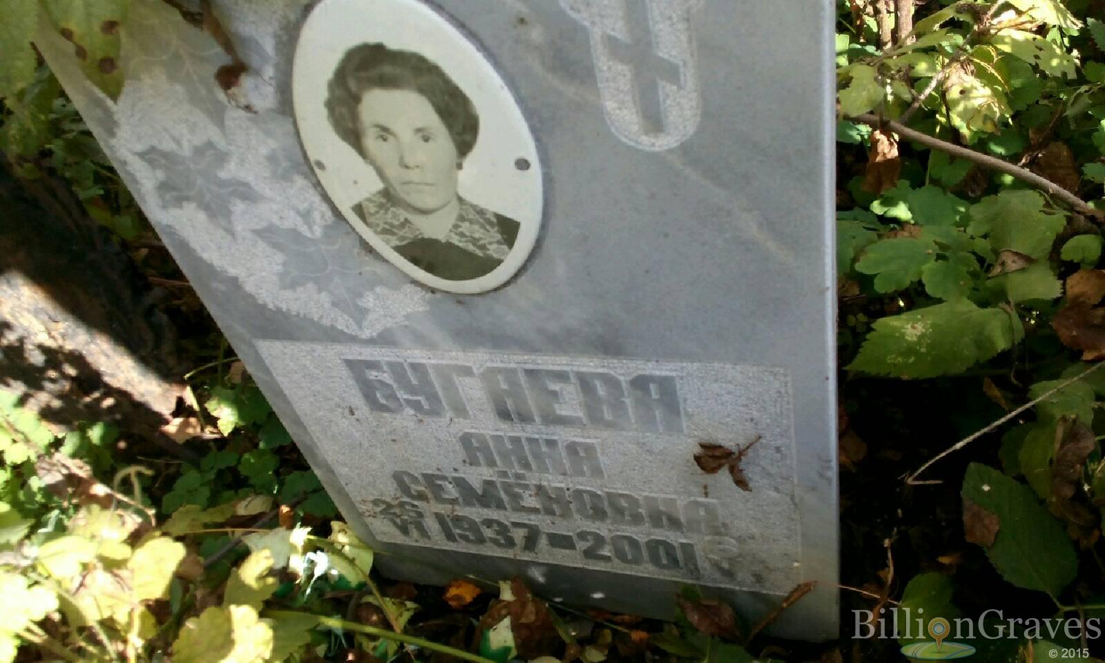 Бугаева Анна Семёновна