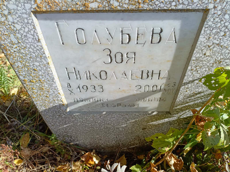 Голубева