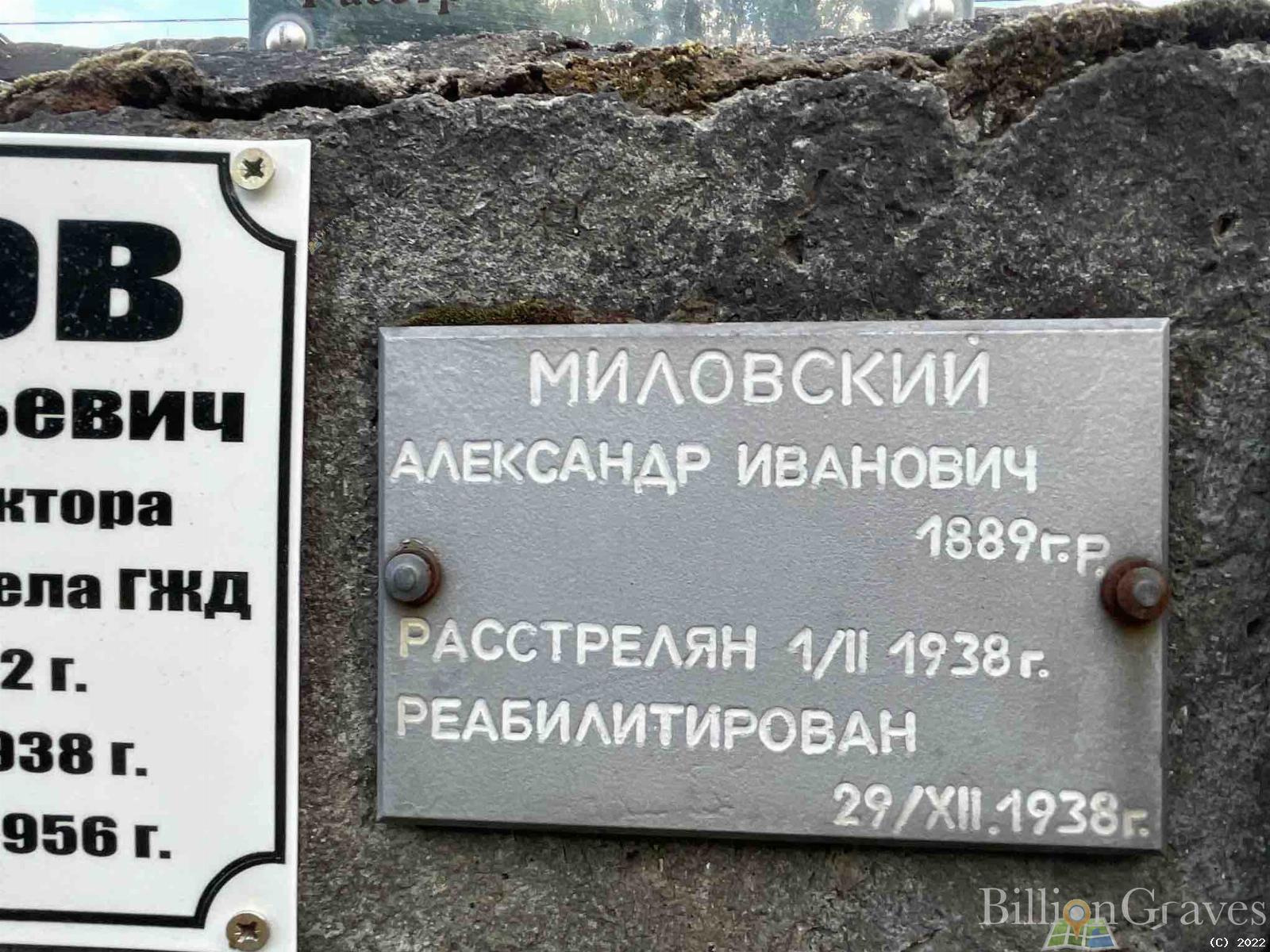 Миловский Александр Иванович