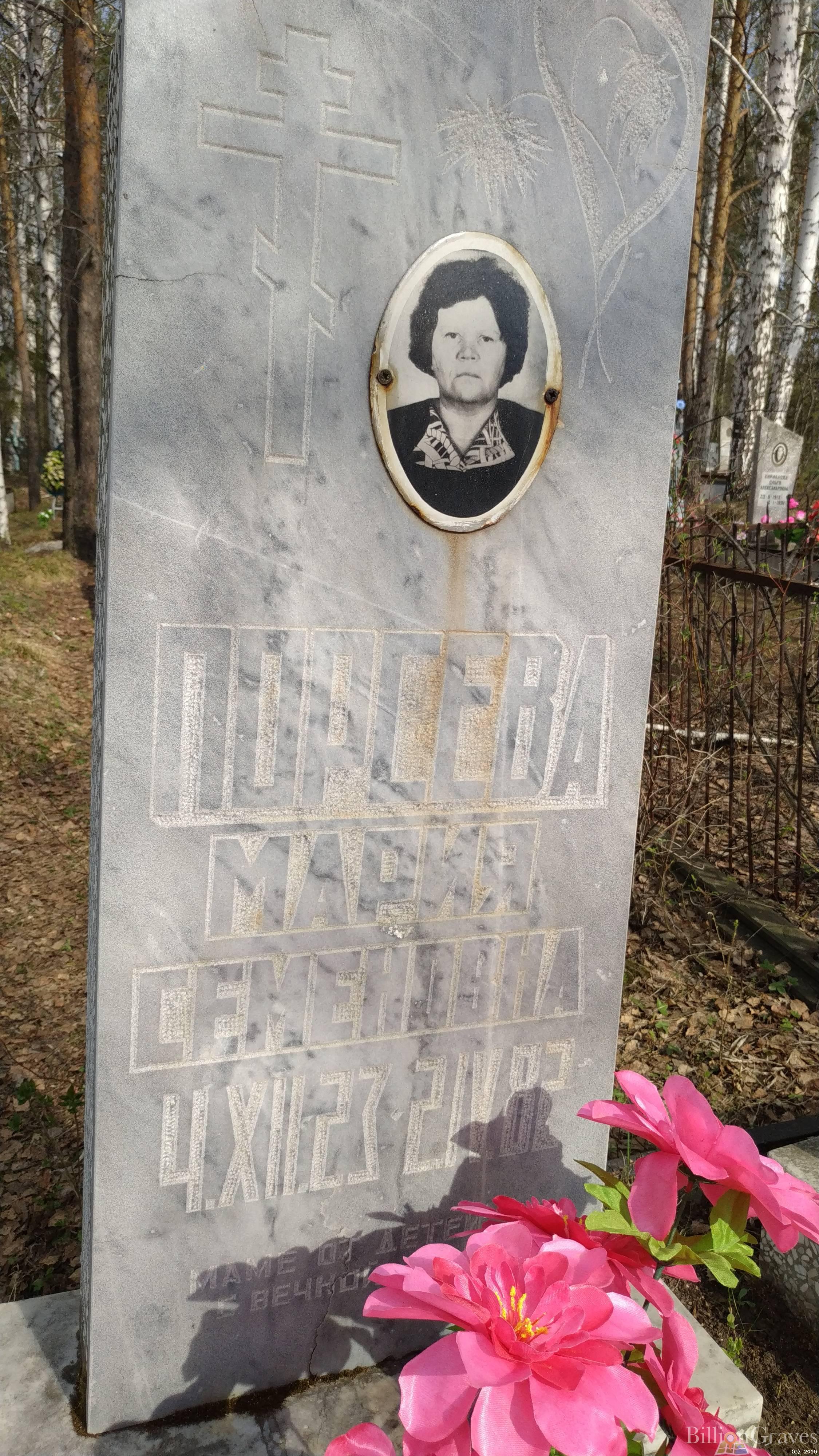 Порсева Мария Семеновна