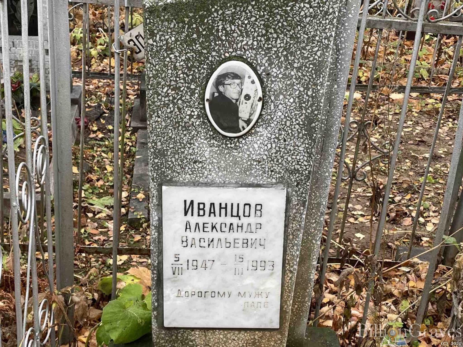 Иванцов Александр Васильевич