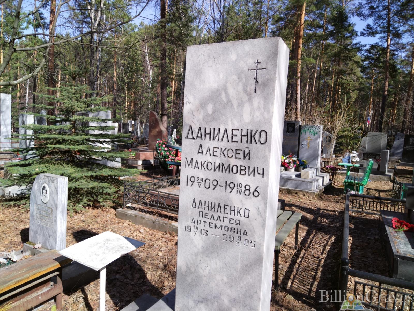 Даниленко Пелагея Артемовна