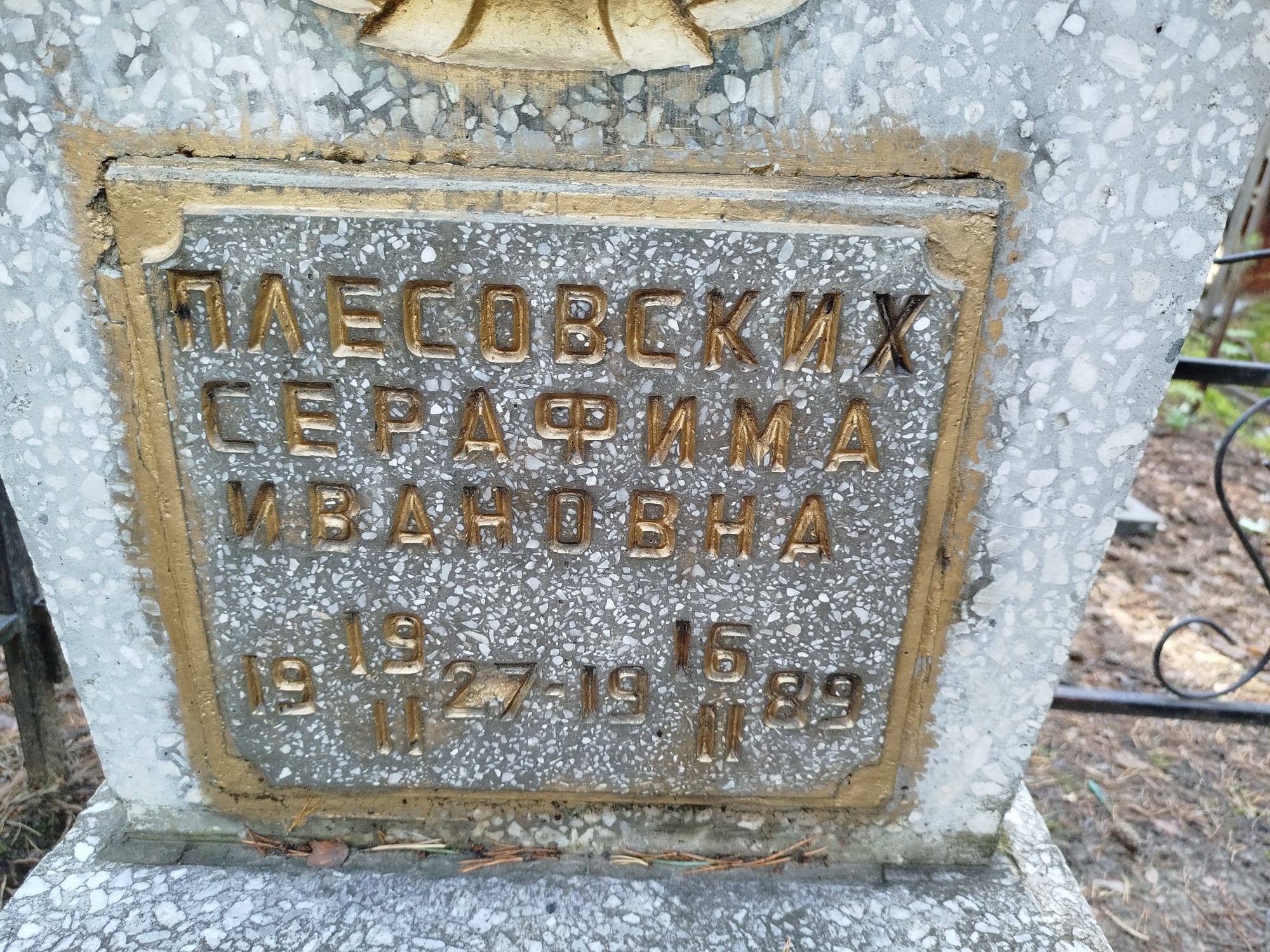 Плесовских Серафима Ивановна