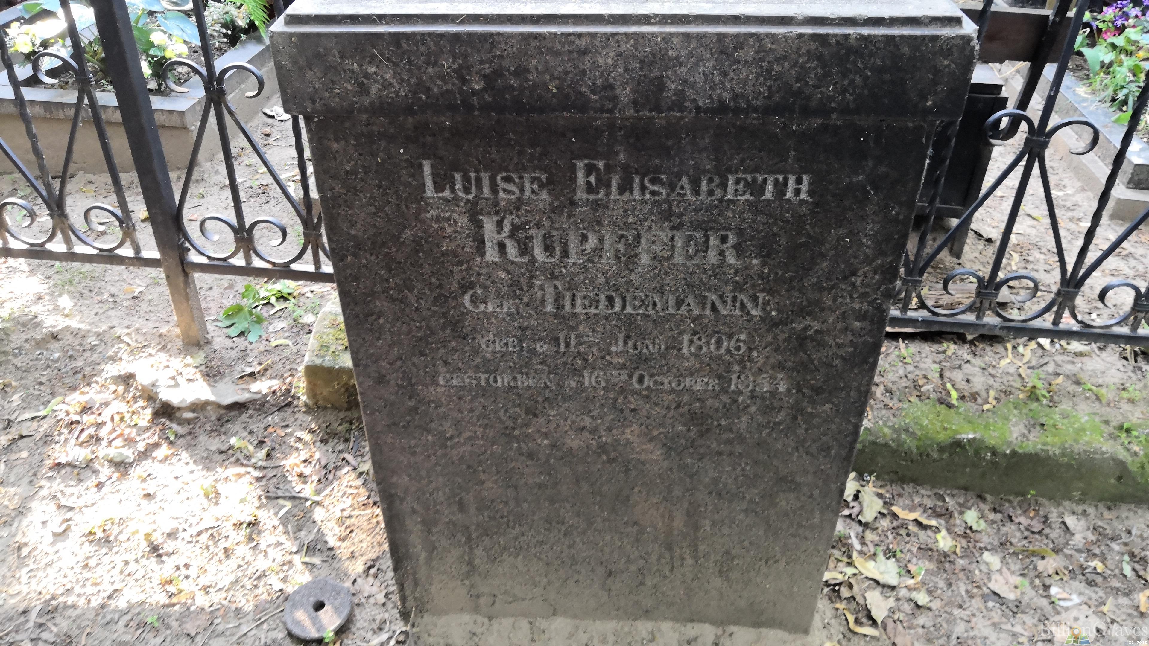 Kupffer Luise Elisabeth