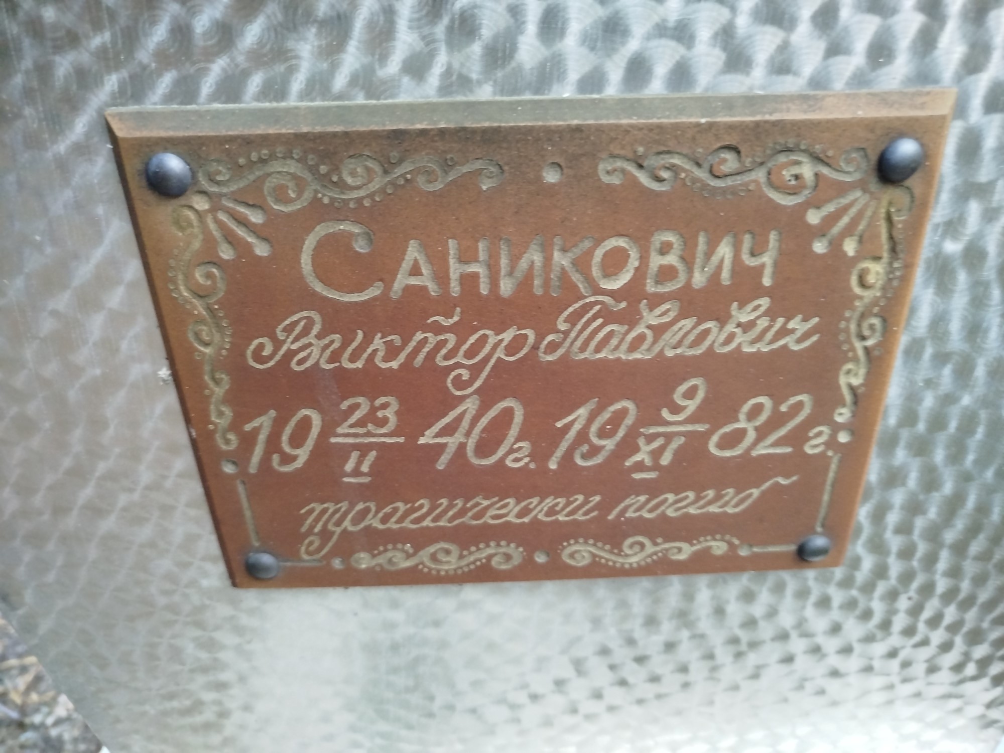 Саникович Виктор Павлович