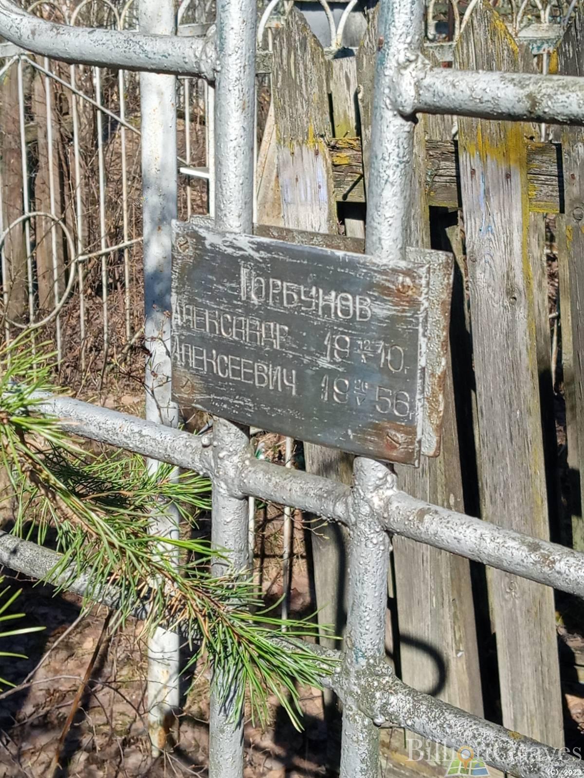 Горбунов Александр Алексеевич