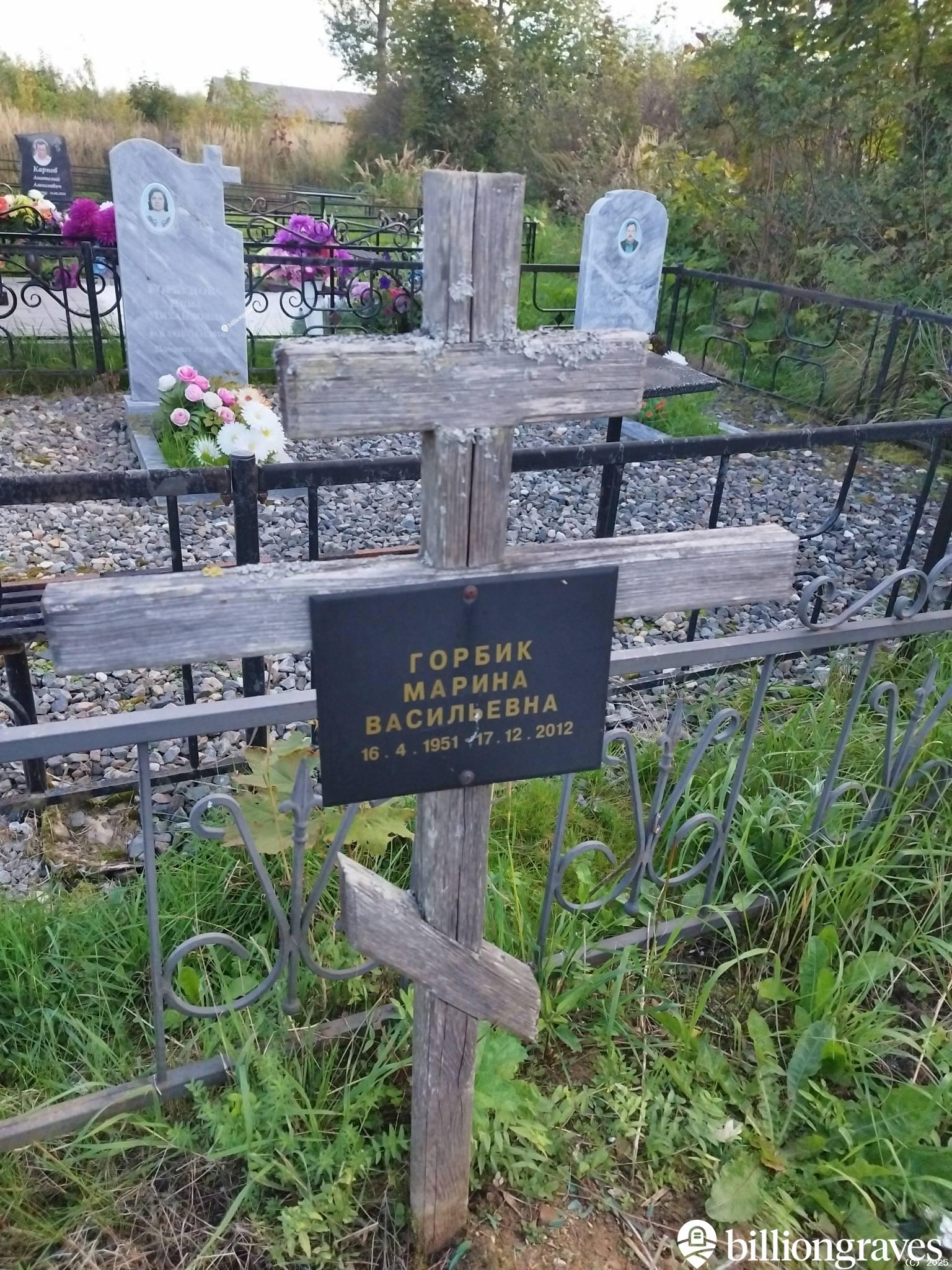 Горбик Марина Васильевна
