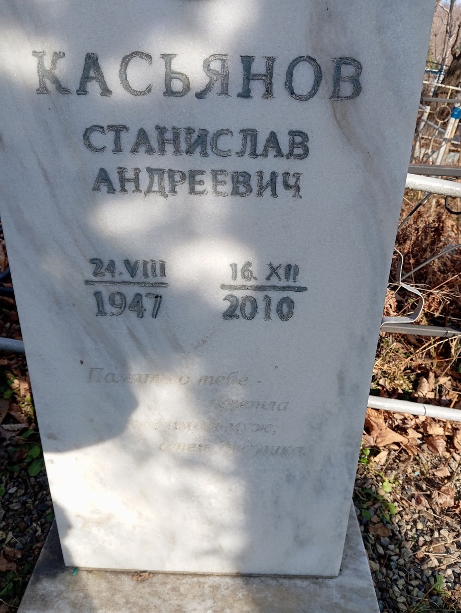 Касьянов Станислав Андреевич